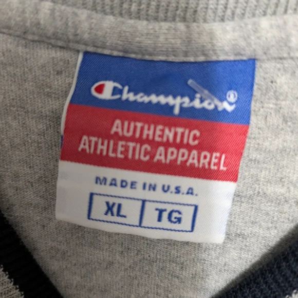 Champion Men's Gray Pocket Ringer T-Shirt - Picture 4 of 8